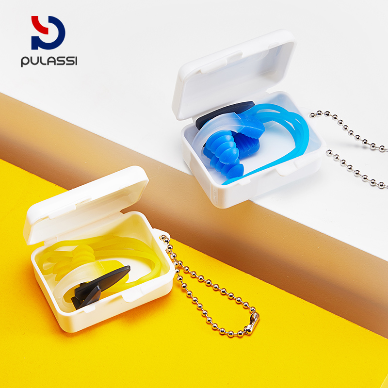 普拉施鼻夹游泳神器鼻塞防呛水耳塞防滑防水耳塞洗澡防中耳炎