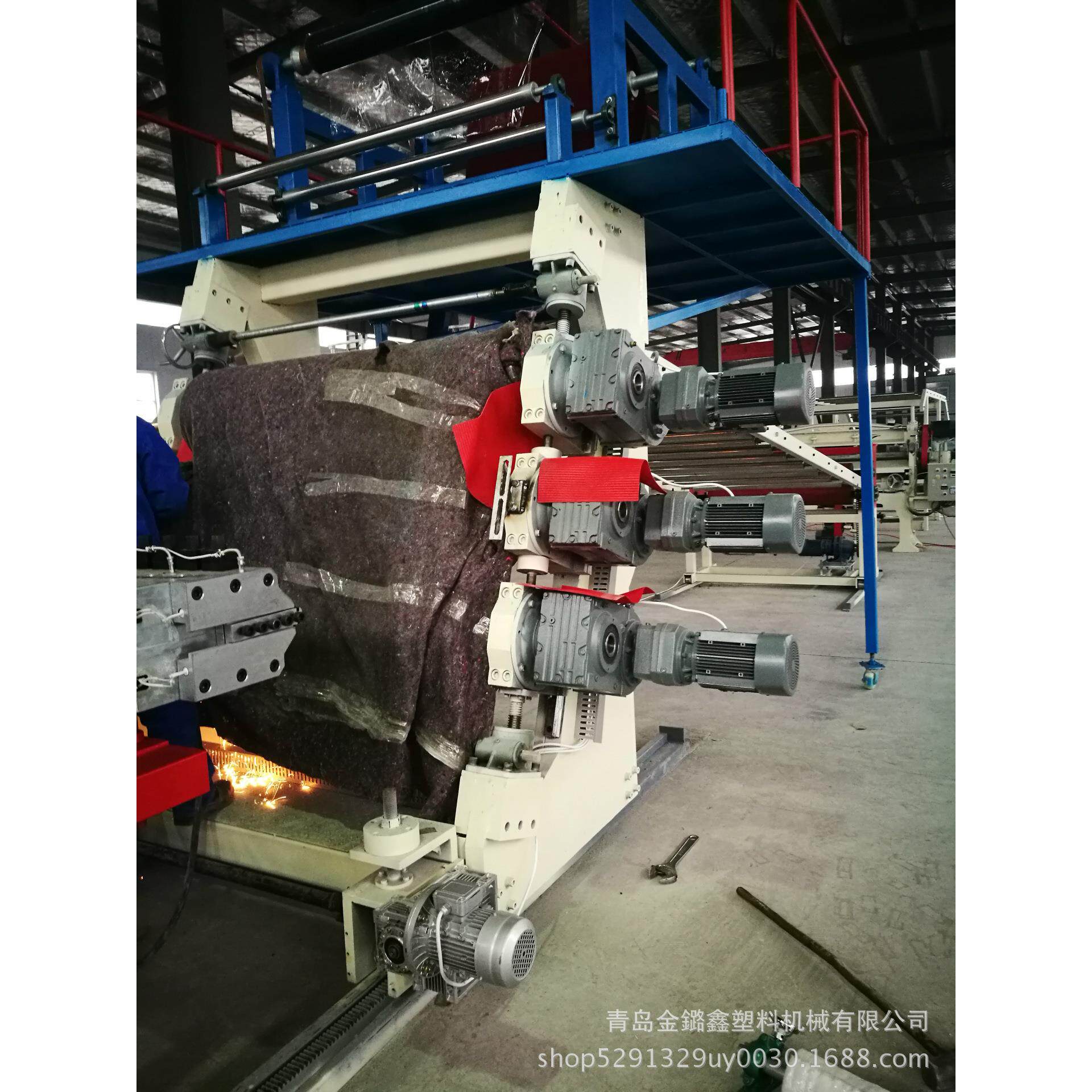 复合生产线/无纺布复合生产线压延地毯复合生产线/地毯