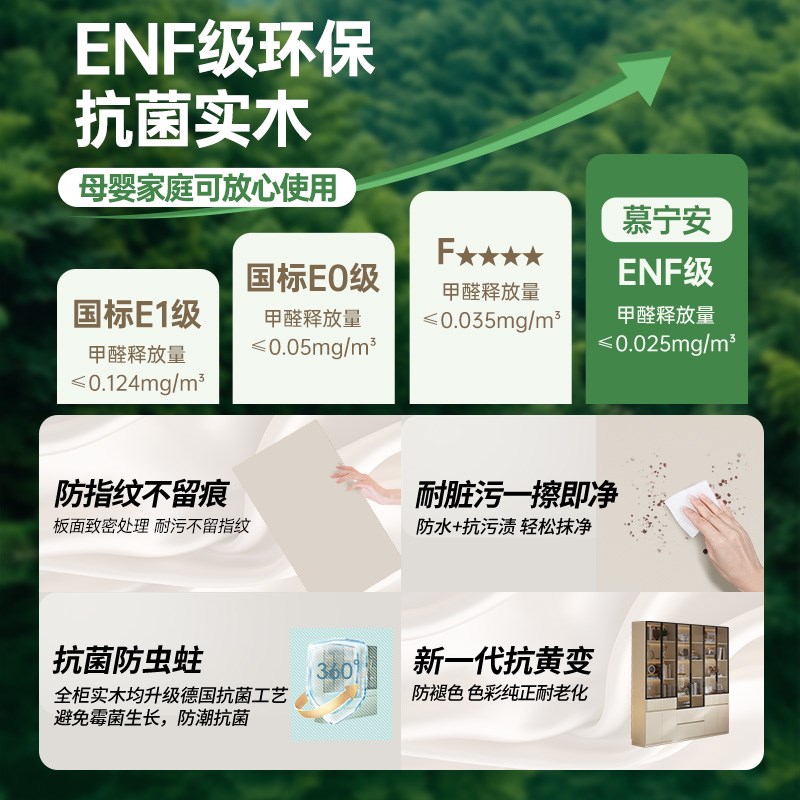 定制实木书柜白色收纳置物柜橡木B带玻璃门整墙书架落地陈列展示