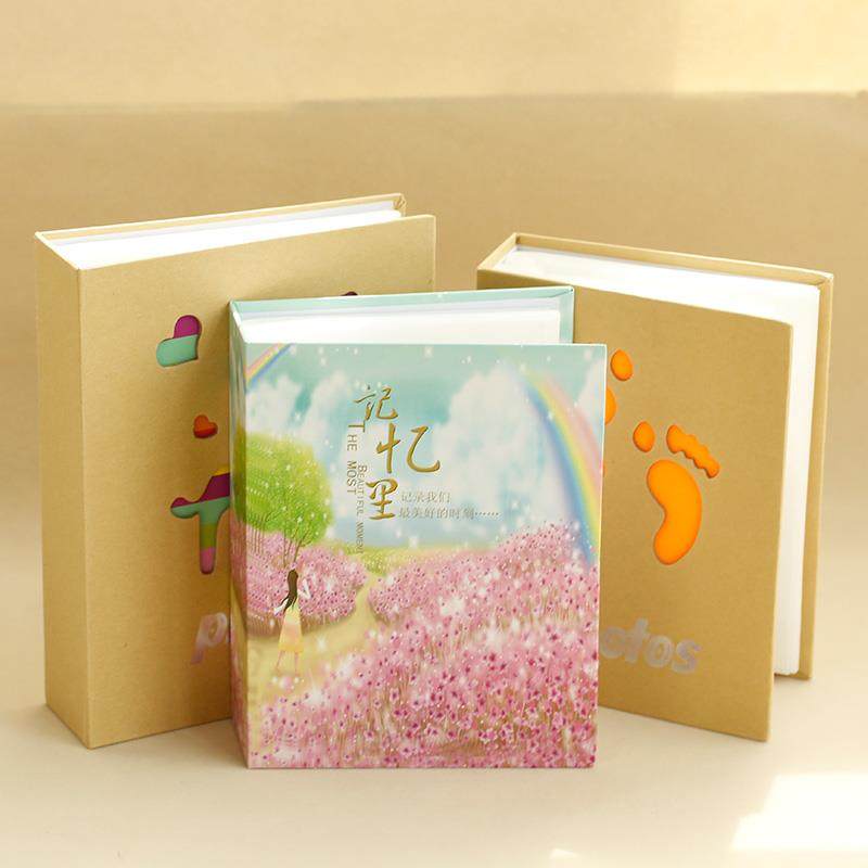 5寸200张相册本纪念册插页式大容量家庭情侣宝宝五寸照片小本影集