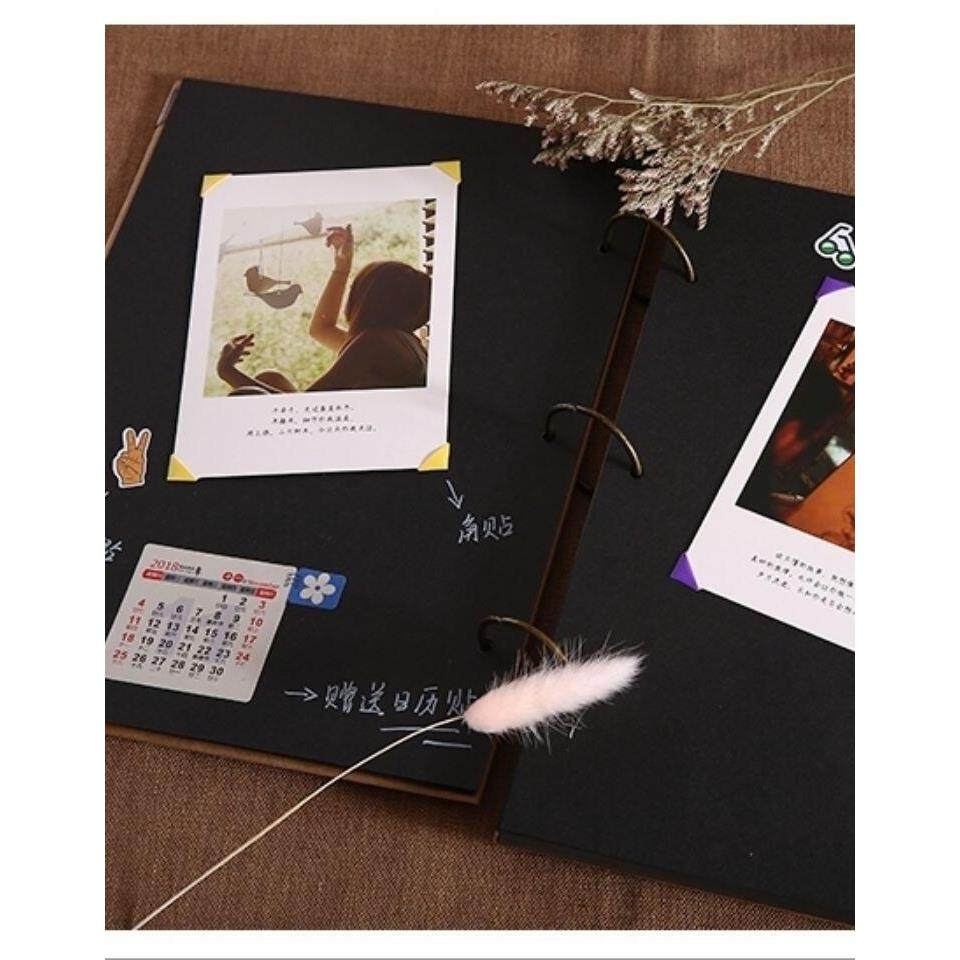 牛皮纸相册本活页相册同学录纪念册影集六年级学生毕业成长纪念册