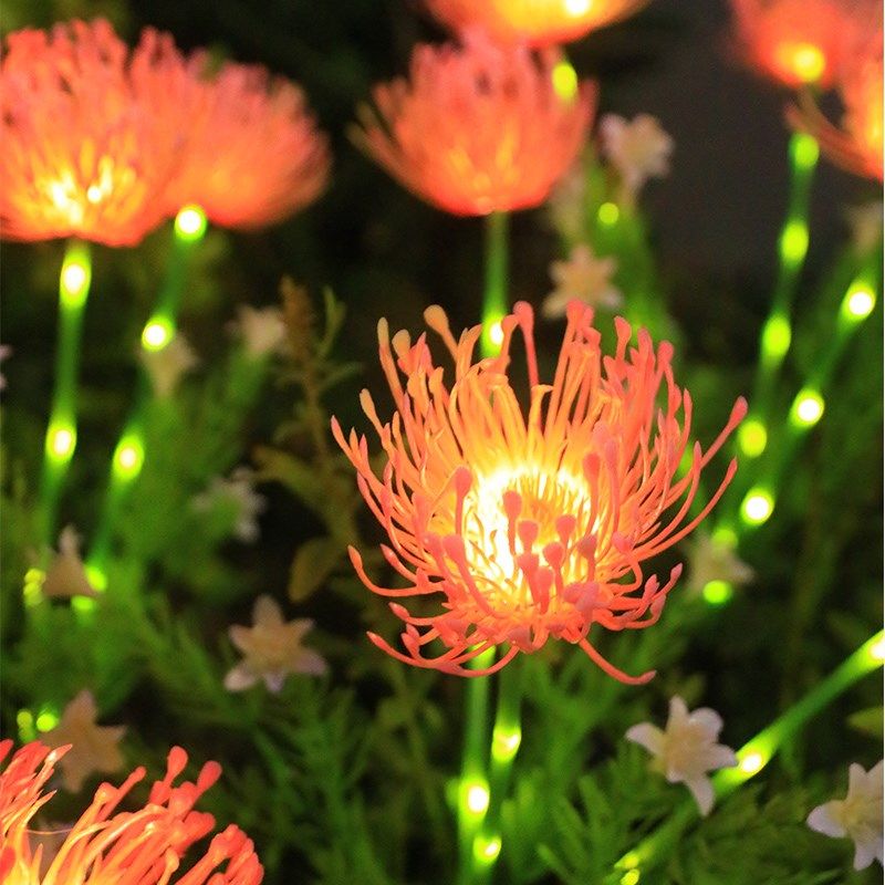 太阳能葱花灯向日葵彼岸花网红户外防水庭院公园商场亮化草坪灯,家装灯饰光源,草坪灯,淘宝优惠券,粉丝福利购,淘宝优惠卷