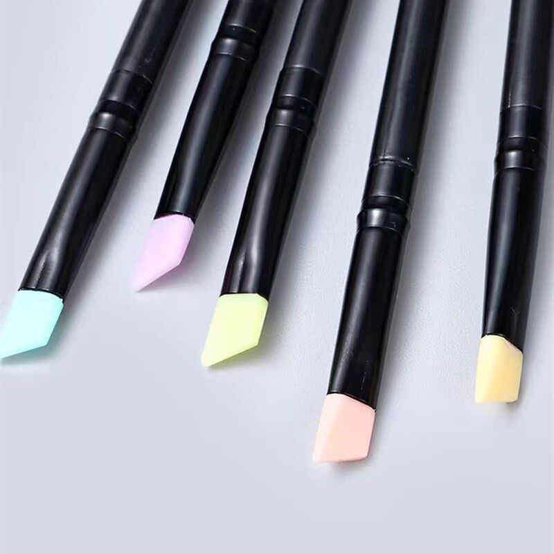 韩国自带粘性角蛋白翘睫烫睫毛硅胶垫片果冻款自粘性葵边垫片工具