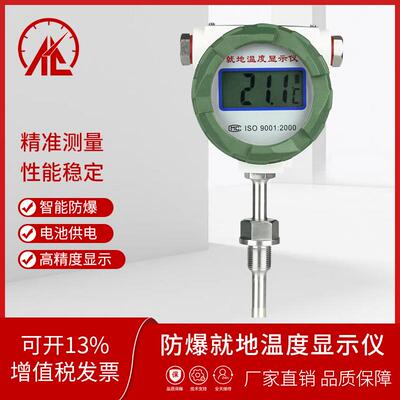 ABSD-132WD-EX防爆就地温度显示仪智能数显型液晶款高精度