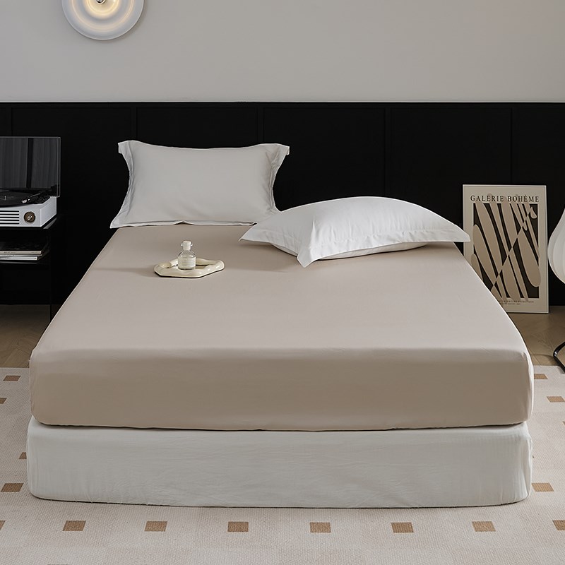 简约纯色全棉长绒i棉单件单品床单 学生宿舍床笠1.5/1.8m床0.9床