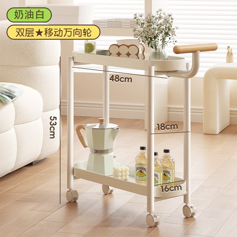 可移动小推车小花架沙发边几创意侧边柜置物架桌子客厅餐厅零食台,住宅家具,移动边几/推车,淘宝优惠券,粉丝福利购,淘宝优惠卷