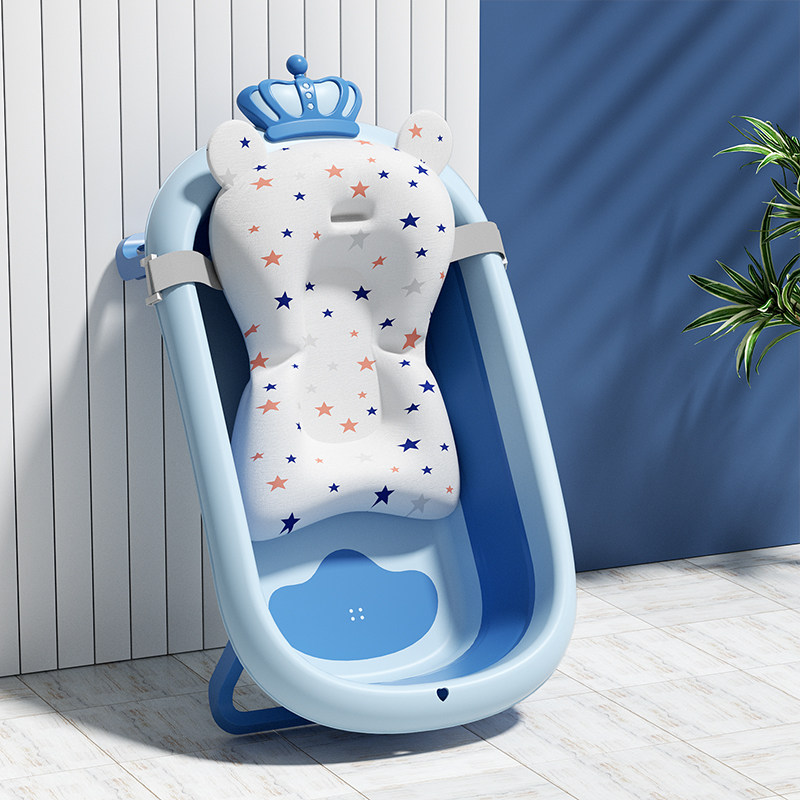 婴儿洗澡网兜宝宝洗澡神器可坐躺防滑垫新生儿浴盆浴架沐浴床通用,婴童用品,浴网/浴兜/浴架/浴托,淘宝优惠券,粉丝福利购,淘宝优惠卷