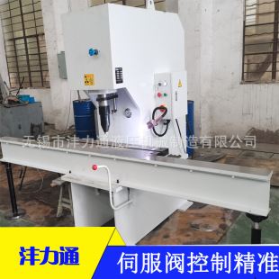 操作丝杆校直机高精度 手动丝杆校直机精准操控伺服阀控制傻瓜式