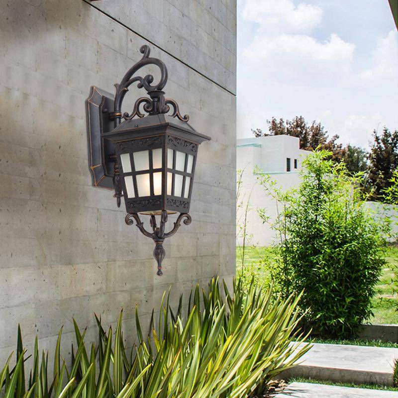 户外壁灯防水庭院灯中式创意阳台过道墙灯花园别墅门外围墙楼梯灯