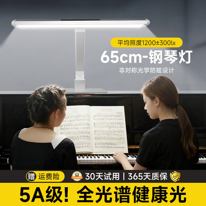 专业全光谱护眼钢琴灯练琴专用乐谱照明台灯儿童学生插电遥控立式