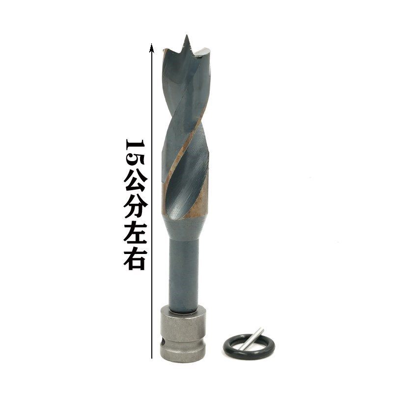 气电动扳手模板加l长麻花钻加打孔木工钻头开孔器木头打转换钻眼