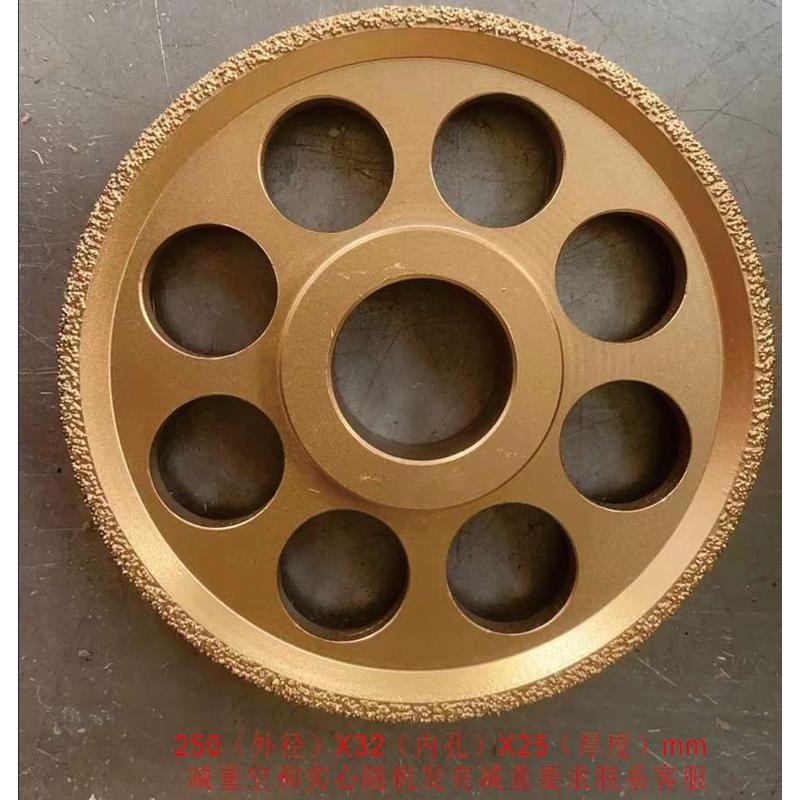 赛磨铸铁钎焊金刚石磨轮 s灰铁球铁打磨金刚石砂轮 铸铁件铸钢打