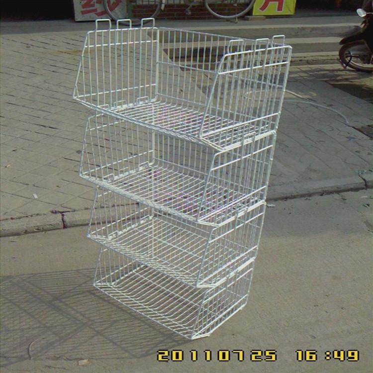 帆佑生产货架展台超市网片 浸塑异形电焊铁丝网片建筑工地加固网