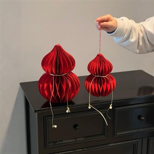 旦过年春节场景布置客厅葫芦挂件 新年氛围感装 饰品 2025蛇年元