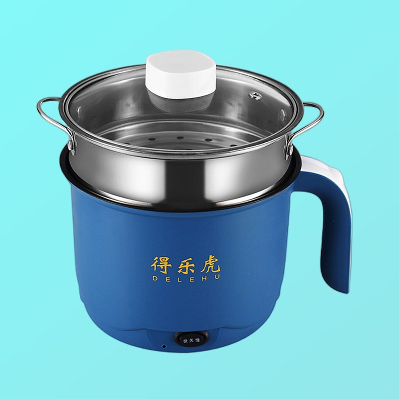 电煮锅多功能小锅学生宿舍小型家用速煮R粥饭料理辅食不粘