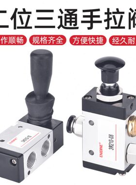 二位三通手动阀3H210-08 3R310-10 3H410-15气缸控制换向手扳阀