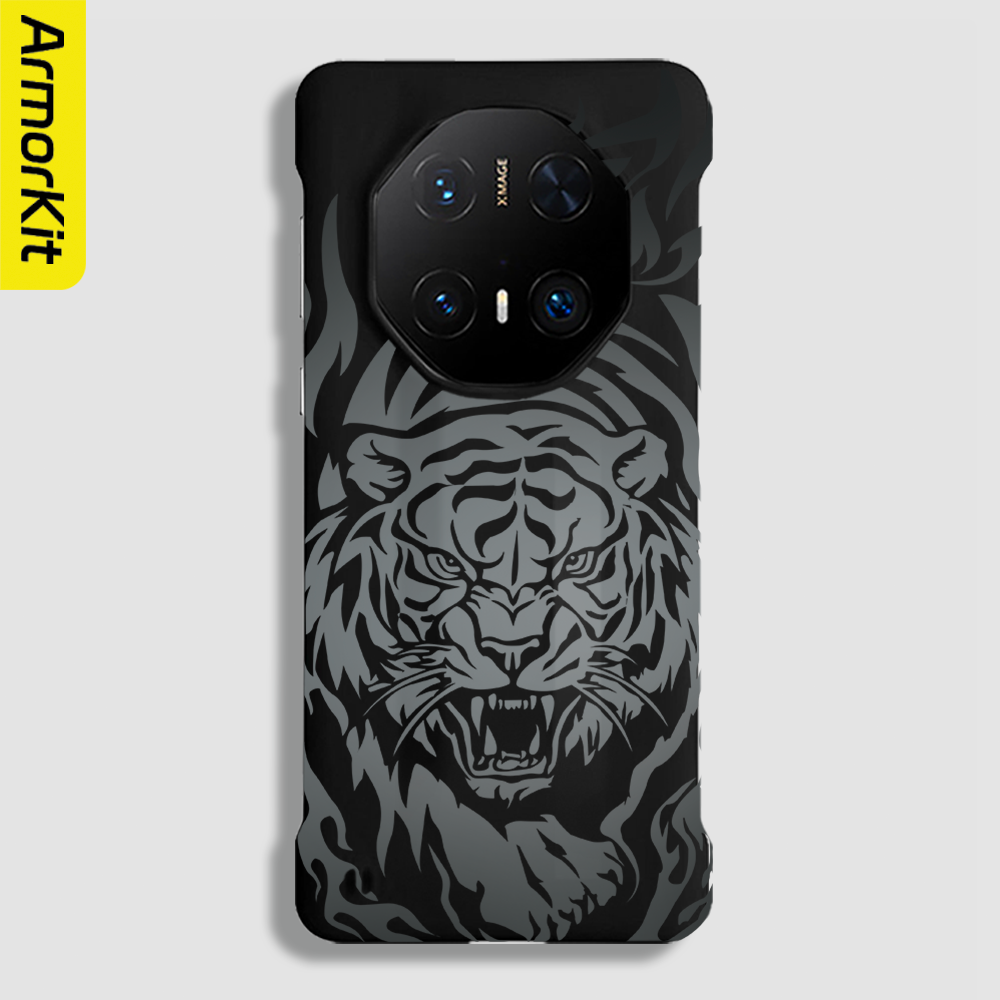 适用华为Mate60RS/70Pro+手机壳Mate60Pro+/80ProMax保护套半包防摔70RS/50RS/80RS非凡大师硬壳虎威磁吸款