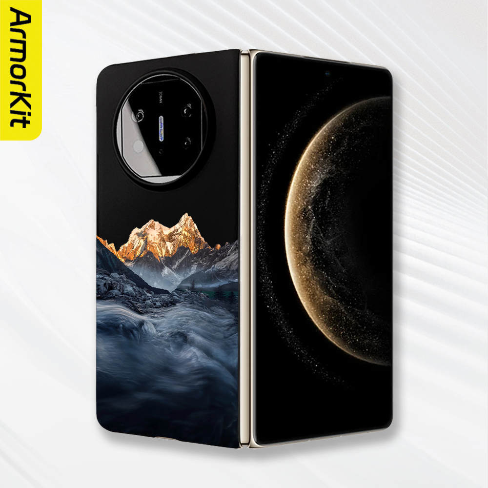 适用华为MateX5典藏版折叠手机壳X6轻薄保护套大孔HuaweiX6典藏版防摔金山磁吸硬壳MateX3荣耀MagicV3后壳