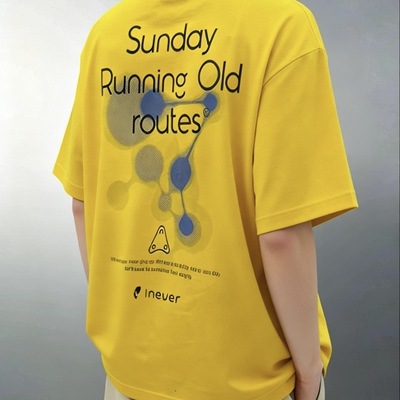 NEVEREMPTY印花短袖T恤夏季款