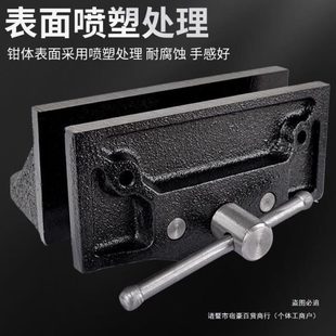 木工台钳夹快速桌钳夹快动夹钳木匠作台夹具桌虎钳台虎钳 外夹式
