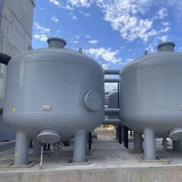 电厂冷却水除垢过滤设备多介质过滤器碳钢防腐过滤罐环保