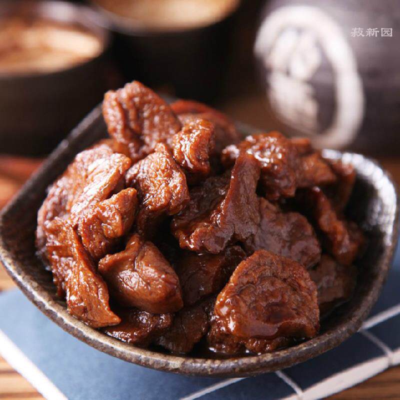 卤汁豆腐干苏州特产素食零食小吃豆制品蜜汁豆腐干老式豆干菽新园