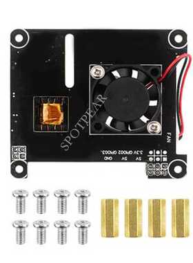 树莓派4B/3B+千兆以太网扩展板 POE供电模块 支持IEEE802.3af