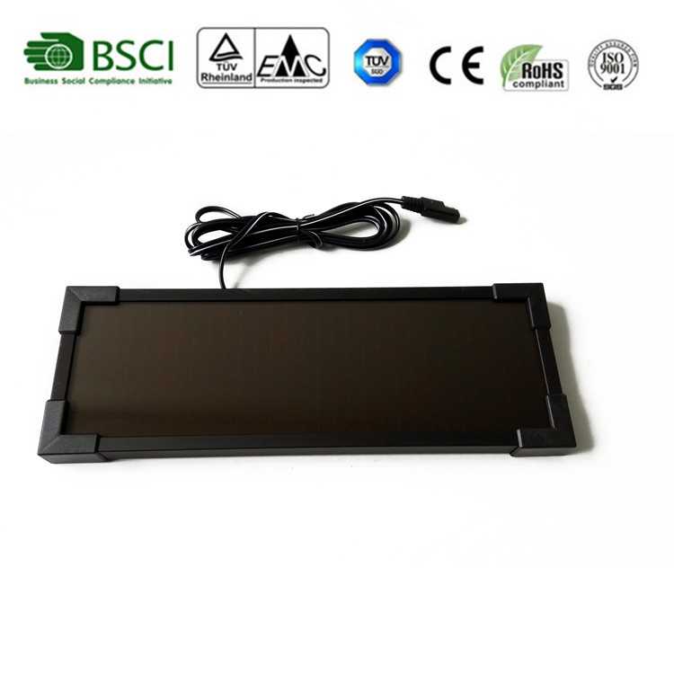 2w非晶硅太阳能板组件12v迷你便携式家庭光伏发电系车载电池板片