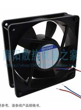 德国/ebmpapst 12738 12.7CM 5214NH 24V 10W 变频器散热风扇