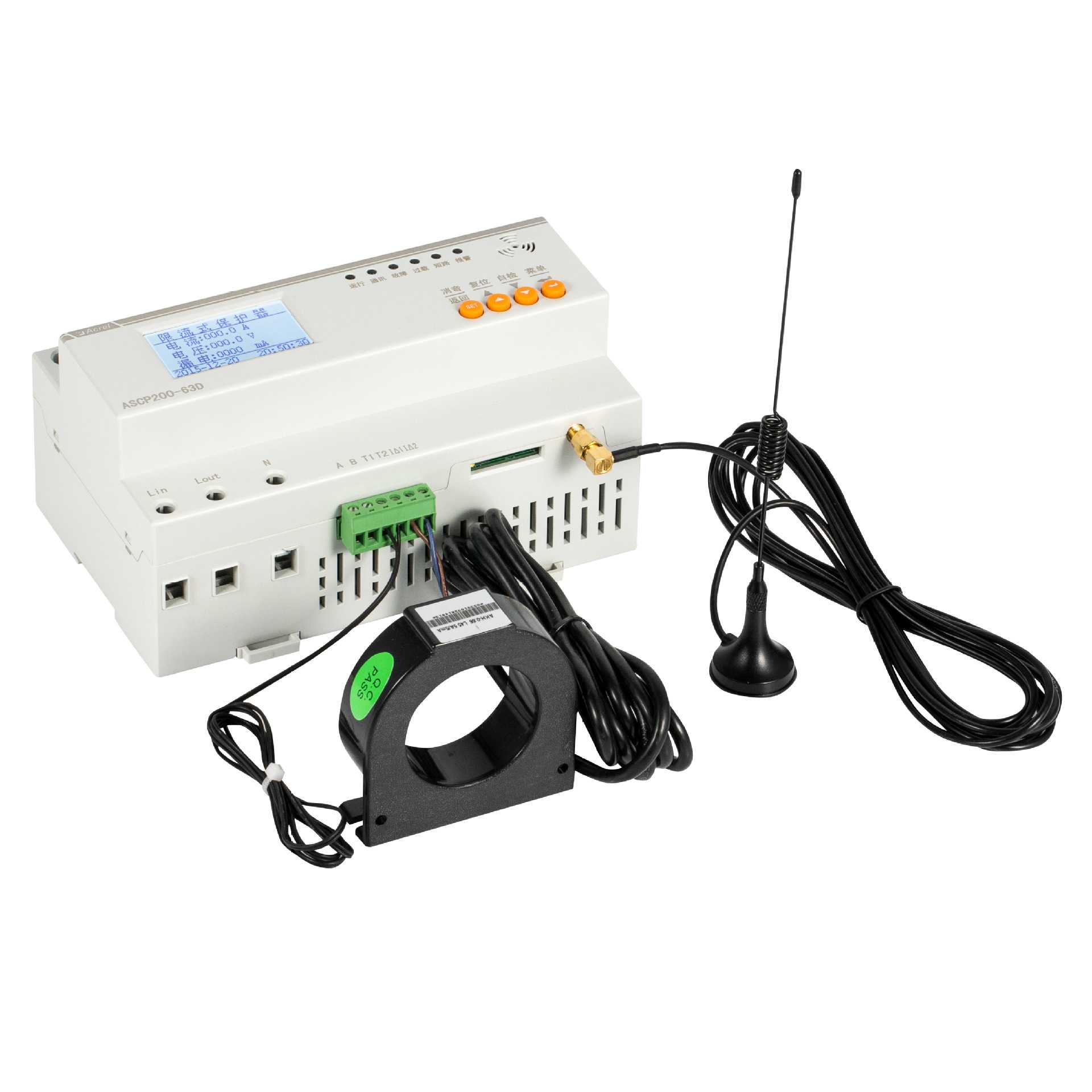 安科瑞ASCP200-63D电气火灾限流式保护器 可选4G、NB通讯