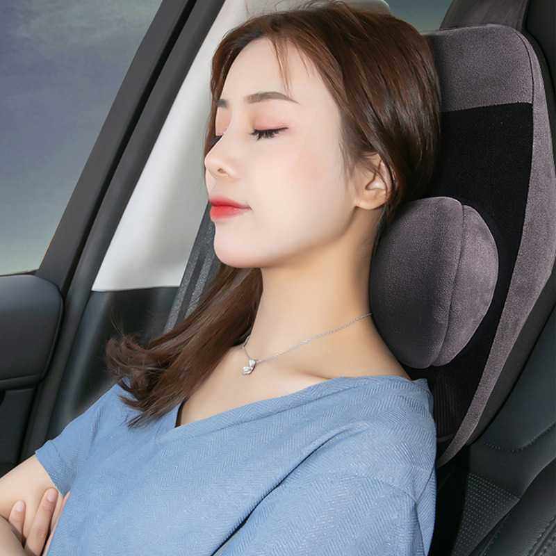 汽车头枕护颈枕车用记忆棉颈部靠枕车内座椅四季驾驶头靠枕头颈椎