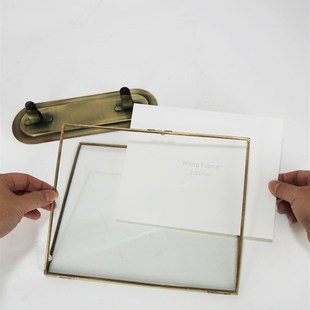 相框定H制支架桌面摆件展示架A4大小 DIY大尺寸678寸相框摆台欧式