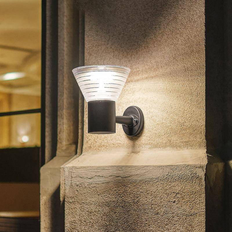 超亮超长续航太阳能壁灯户外插电墙灯花园别墅墙壁灯门灯阳台灯
