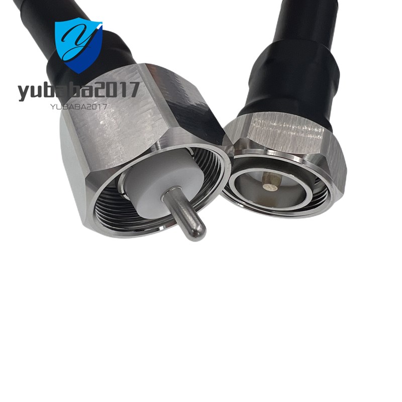 LC公头同轴连接线 LC公转DIN公头 RG217大功率高压电缆 L29转LC公