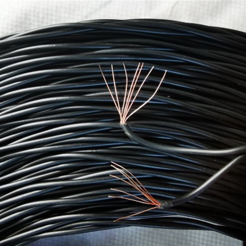 7被复线铜包钢股线芯绞对电话线广播喇叭炮线0米一卷公斤