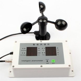 塔机塔吊风速仪风速计建筑工地施工气象风力级温度船舶分体式