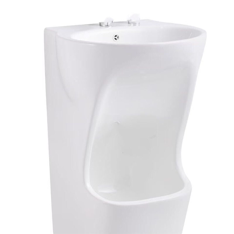 立柱洗手盆一体落地式家用立柱盆拖把池一体O俩用阳台室内户外洗