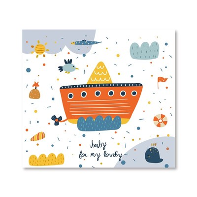 twinklekids5寸塑封照片全竖版插页式过塑4寸宝宝儿童成长相册