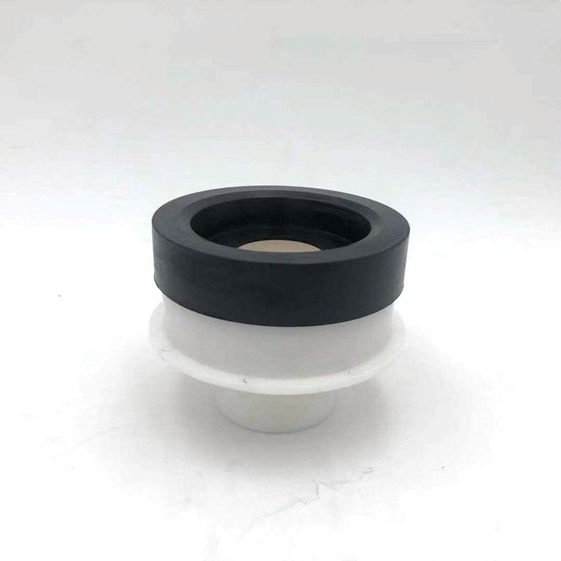 落地式小便斗出水口密封圈立式小便器排污L管法兰小便池排污管接