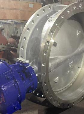 阀tl/D94蝶3W-16R不锈b钢31装6L蝶阀DN500偏心蝶阀不含电动置