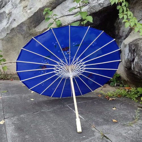 千熙布艺面油纸伞木杆古典舞蹈伞