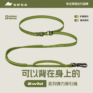 狗狗牵引绳p绳防爆冲遛狗绳小型犬狗链子中大型犬防挣脱双把手P链