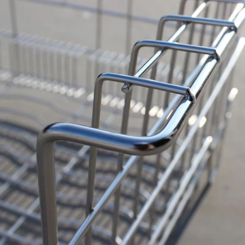 网格层架消毒柜冰柜碗架餐盘架餐具摆放隔层架子