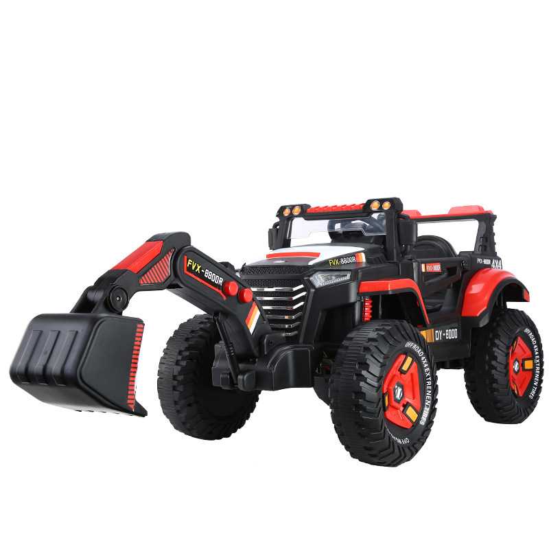 儿童电动挖掘机挖土机大型工程车遥控男孩超大号坐充电钩机,玩具/童车/益智/积木/模型,电动/遥控车,淘宝优惠券,粉丝福利购,淘宝优惠卷