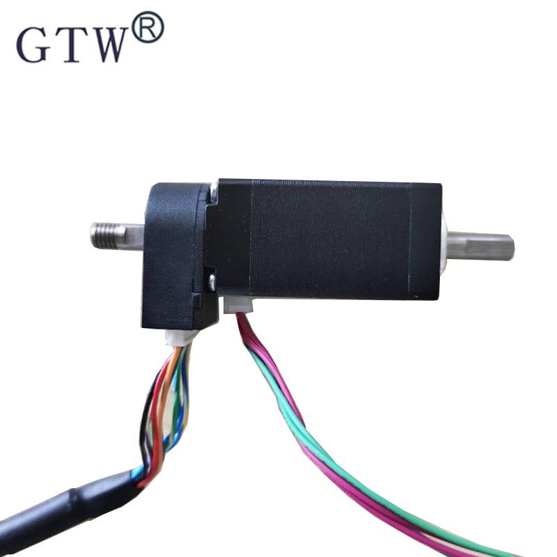 20空心轴步进电机带编码器/中空轴闭环步进电机/贯通式通孔/微型