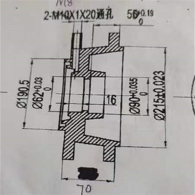 摆线针轮减速机配件 过渡法兰 电机连接盘 天津减速机厂