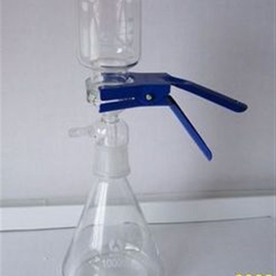 溶剂过滤器5000ml 砂芯过滤装置5000ml 抽滤装置 超厚玻璃 5L