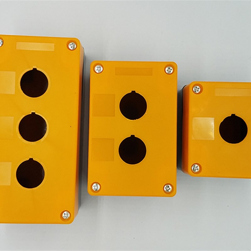 按钮开关盒 按钮盒1位2位3位4位5位6位按钮控制盒 BX2-22开孔22MM