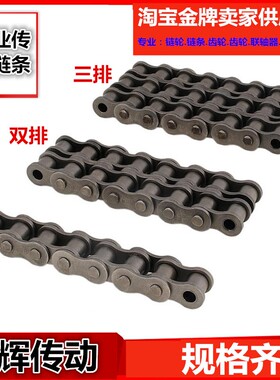 链条 单排链条1.6寸单排链条配28A-1链条/ 节距44.45/34节/1.5米