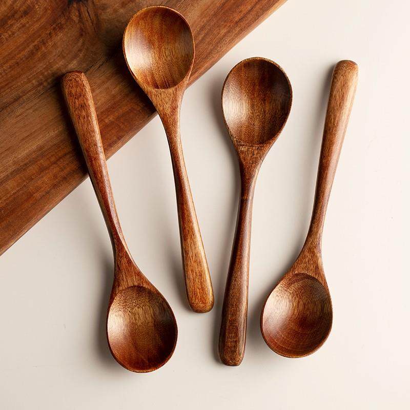 木艺日式小木勺实木饭勺木头勺子长柄小勺汤勺汤匙吃饭调羹高颜值,3C数码配件,USB多功能数码宝,淘宝优惠券,粉丝福利购,淘宝优惠卷